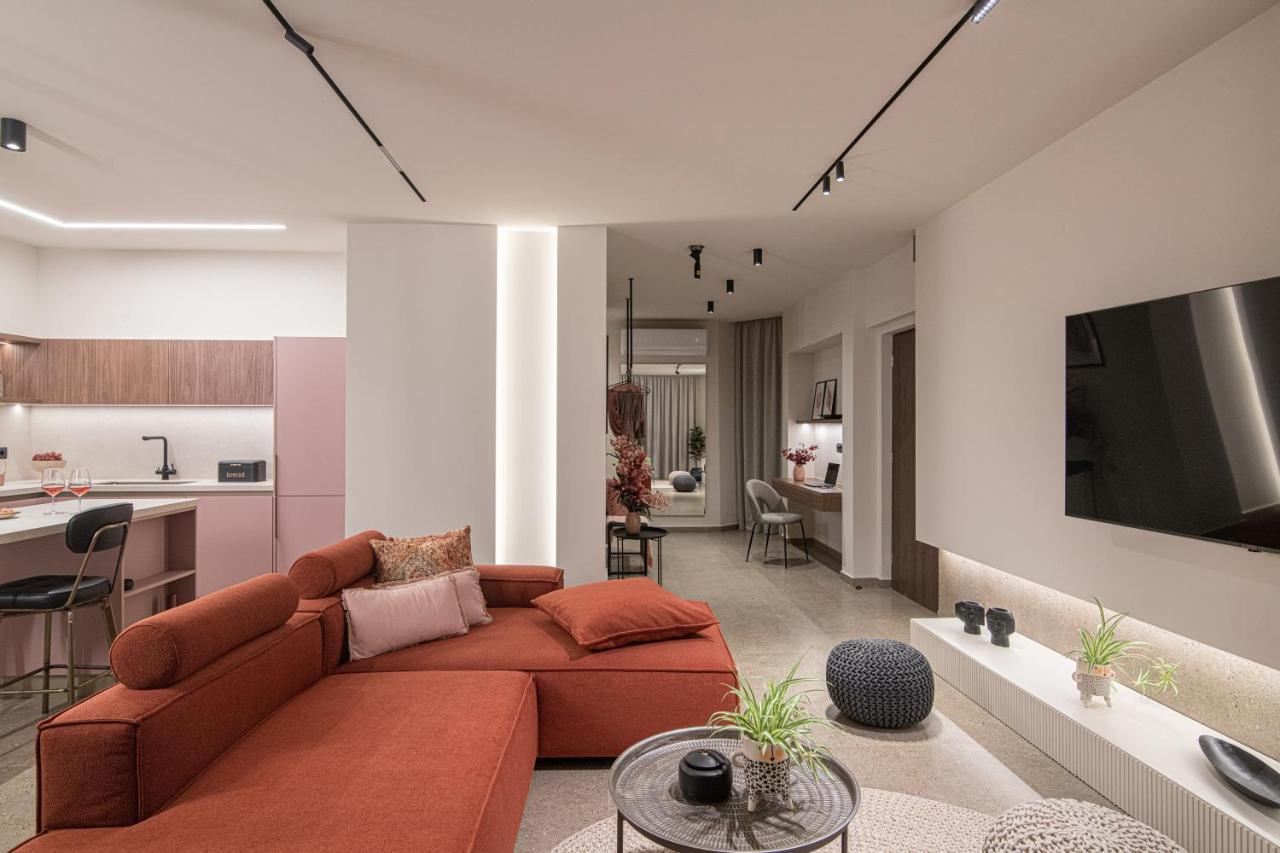 The Pink Penthouse Leilighet Iraklio Eksteriør bilde
